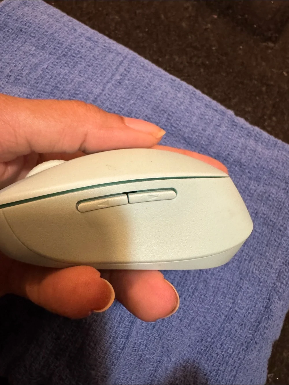 NEW Wireless Optical Computer Mouse with USB Receiver - Mint Green - Picture 5 of 8